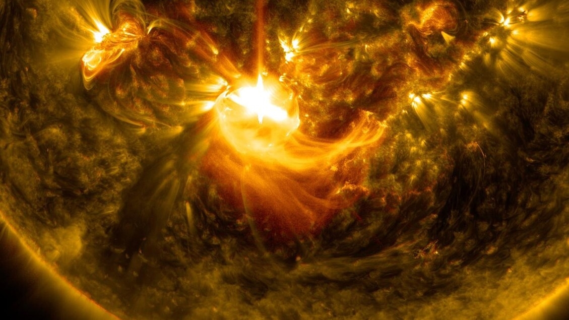 Drei Sonneneruptionen in 24 Stunden, Ruhephase vorbei