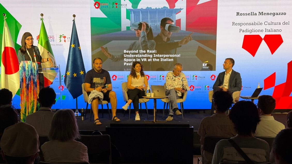 EY Virtual Reality Event im italienischen Pavillon auf der Expo