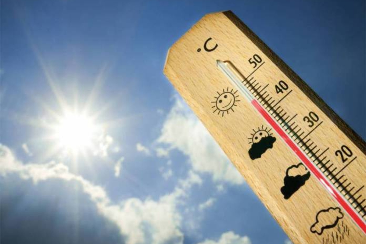 Almost the entire continent is under a yellow warning due to the heat