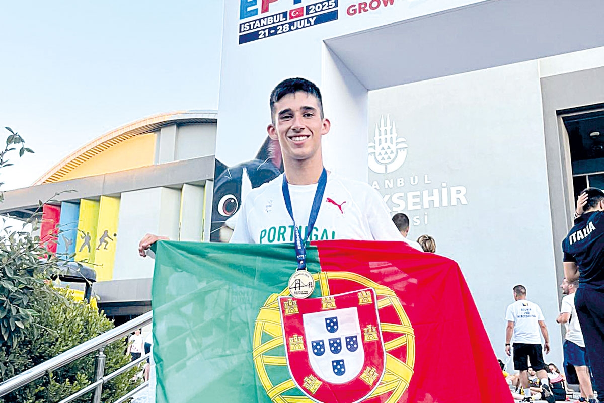 António Santos wins gold medal