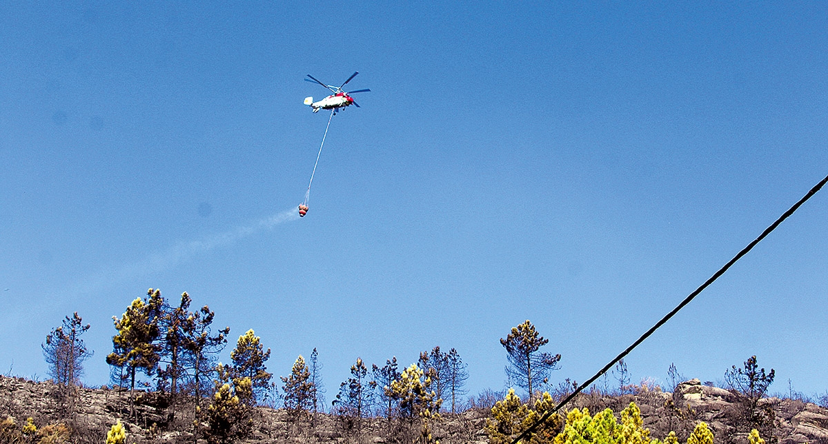 Fire in Vila Real with three active fronts
