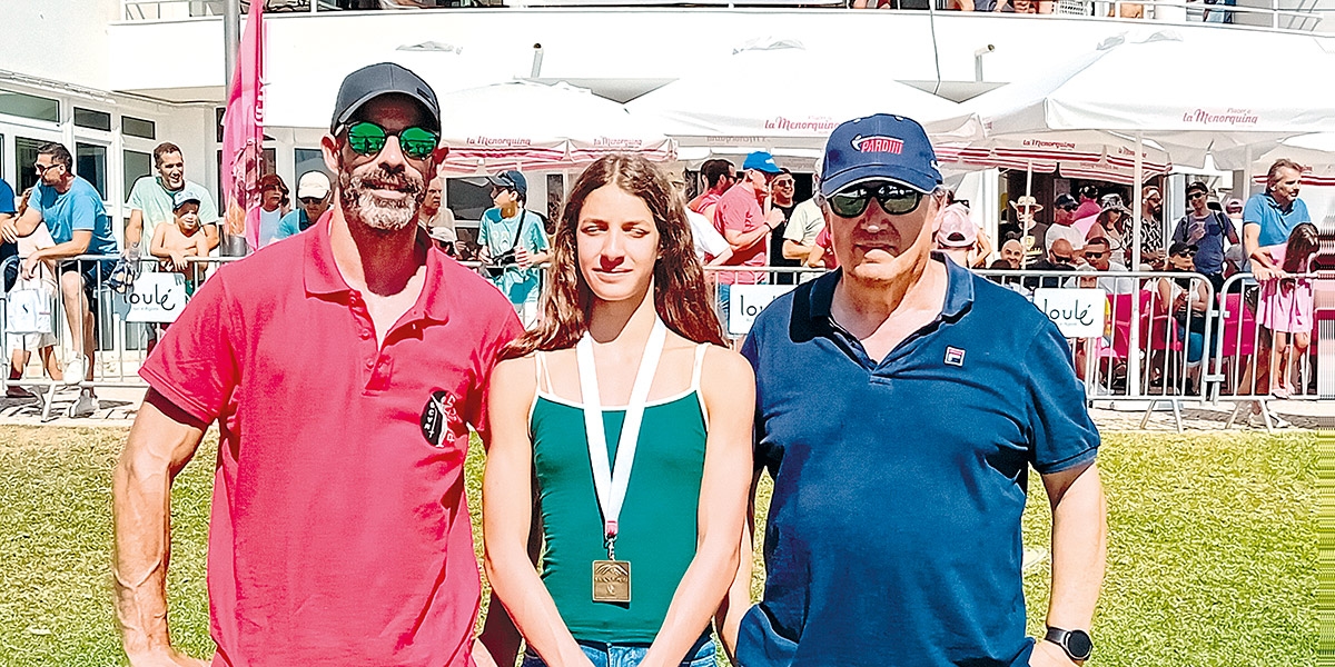 Inês Carvalho est la championne nationale de la catégorie Enfants B