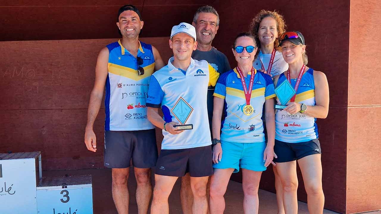 Женская команда Algarunners заняла второе место в региональном чемпионате по горному бегу