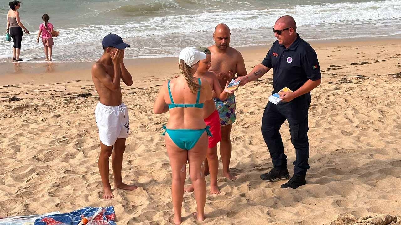 Albufeira, sakinleri arasında uçurumlardan uzak durma konusunda farkındalık yaratıyor