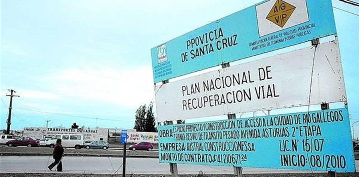 Corruption in Roads: From being Kirchnerism's "favorite" for road works, Santa Cruz went from receiving nothing.