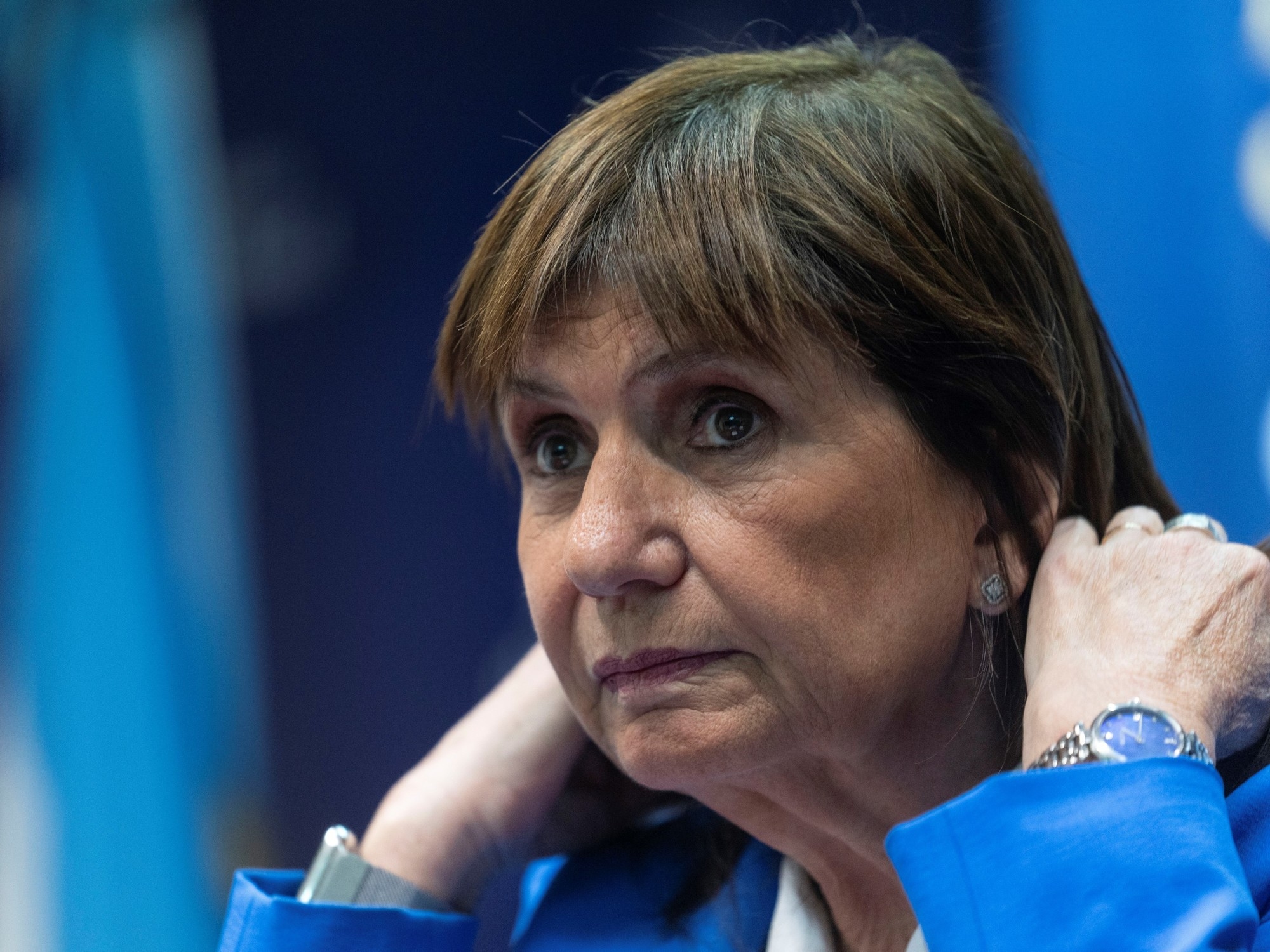 Dopo la morte di Thiago, Patricia Bullrich ha raddoppiato la sua difesa del poliziotto e ha chiesto l'ergastolo per i tre ladri.