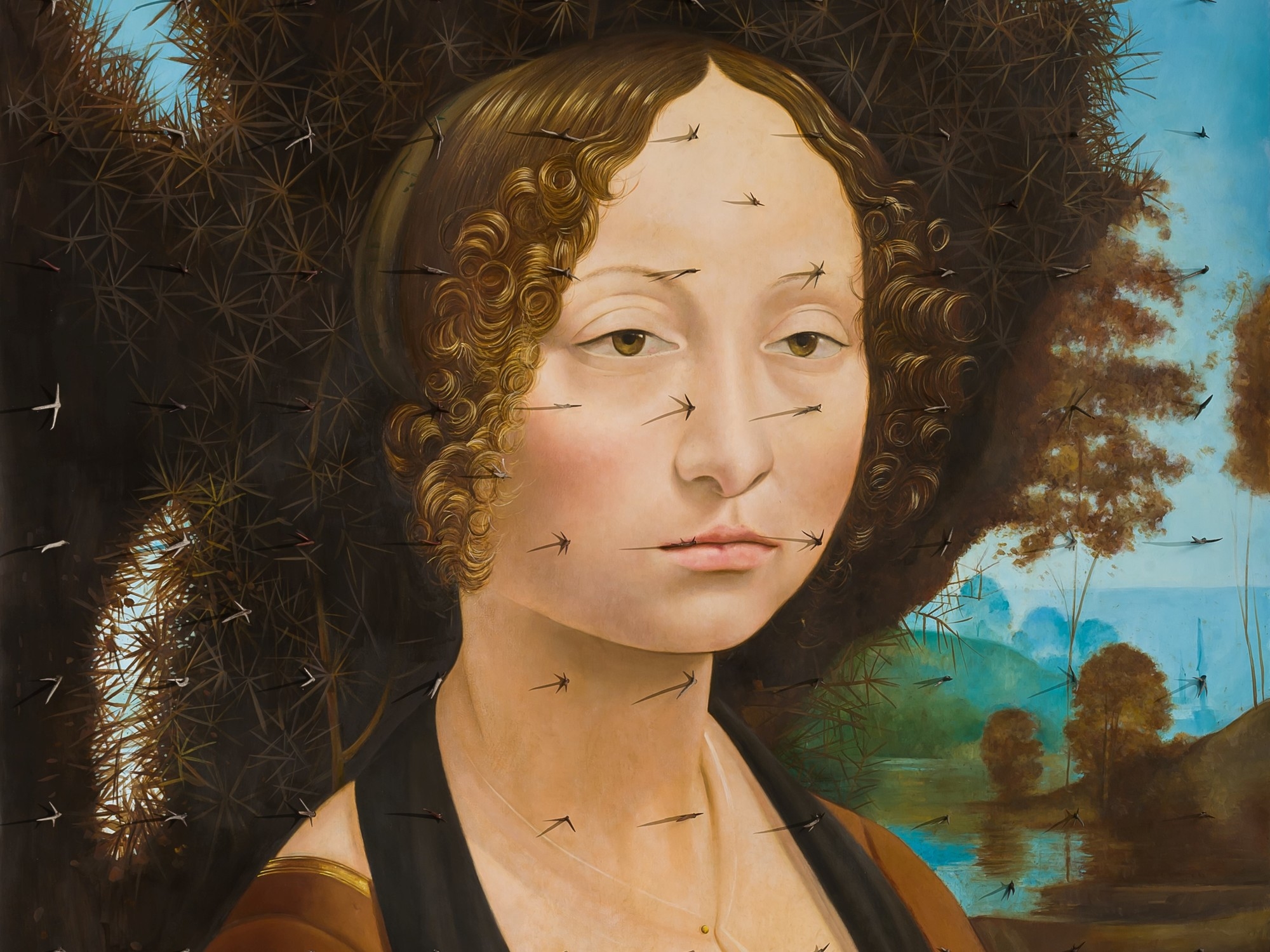 Martín La Rosa besucht Da Vinci und Rembrandt, als wären sie entfernte Verwandte.
