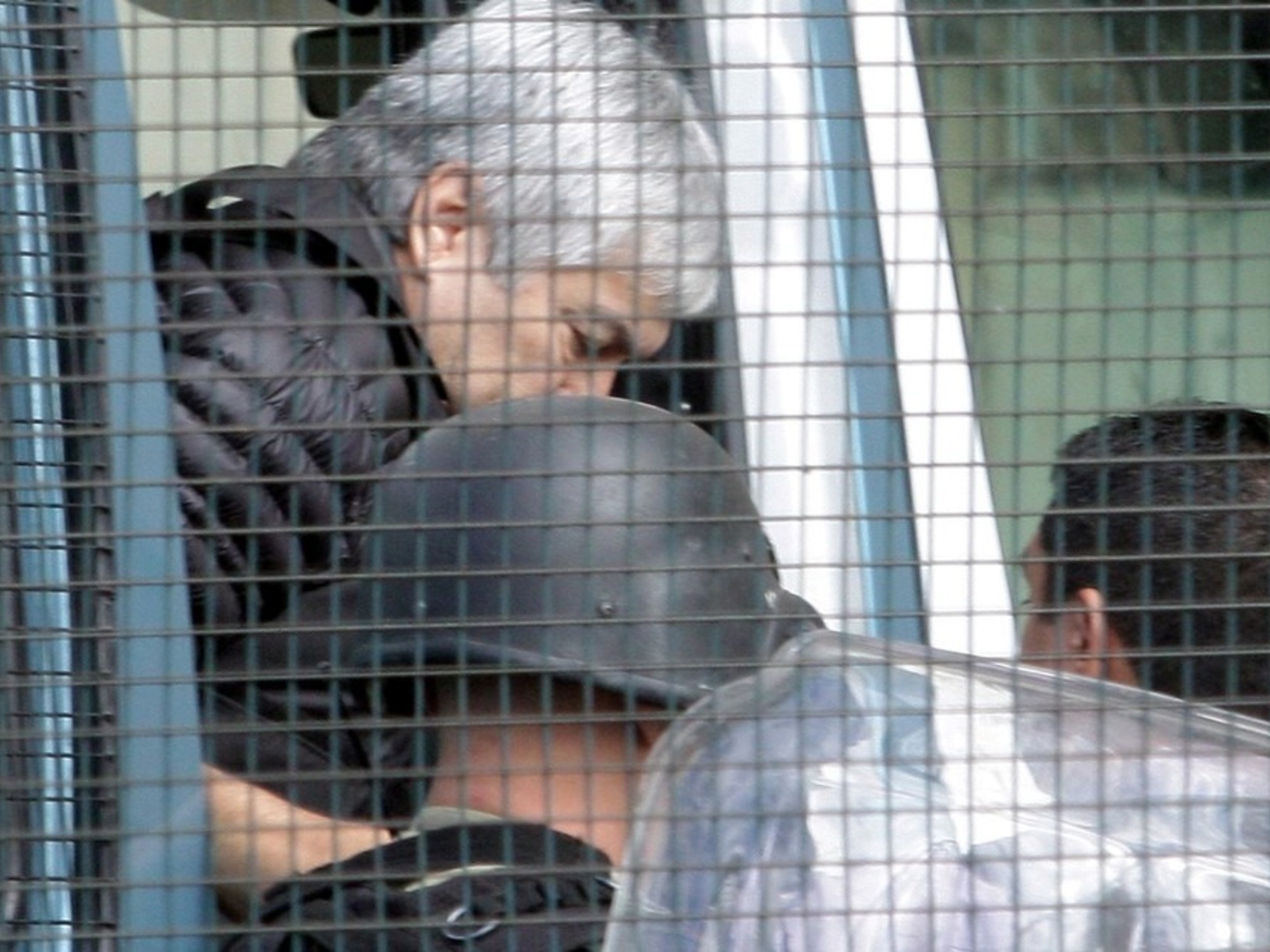 Lázaro Báez, tıbbi testler için Ezeiza Hastanesi'ne götürüldü.