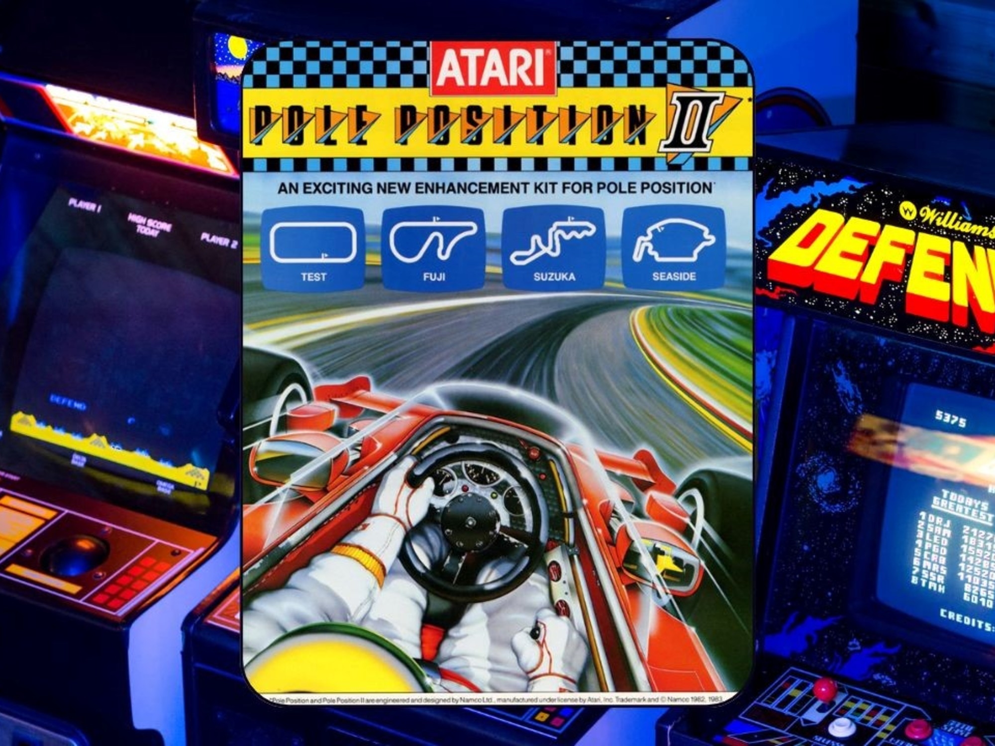 Il messaggio nascosto in Pole Position II, un videogioco di 42 anni fa: un argentino ha scoperto come attivarlo.