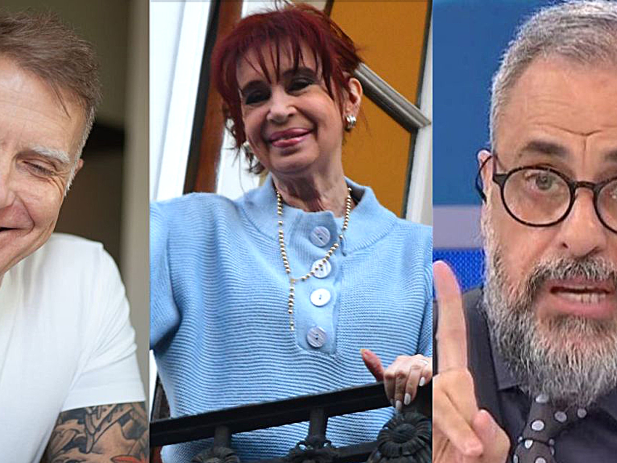 Alejandro Fantino i Jorge Rial zapewniają, że Cristina Kirchner chce wyjść z aresztu domowego i zrobić program na kanale streamingowym, na którym są