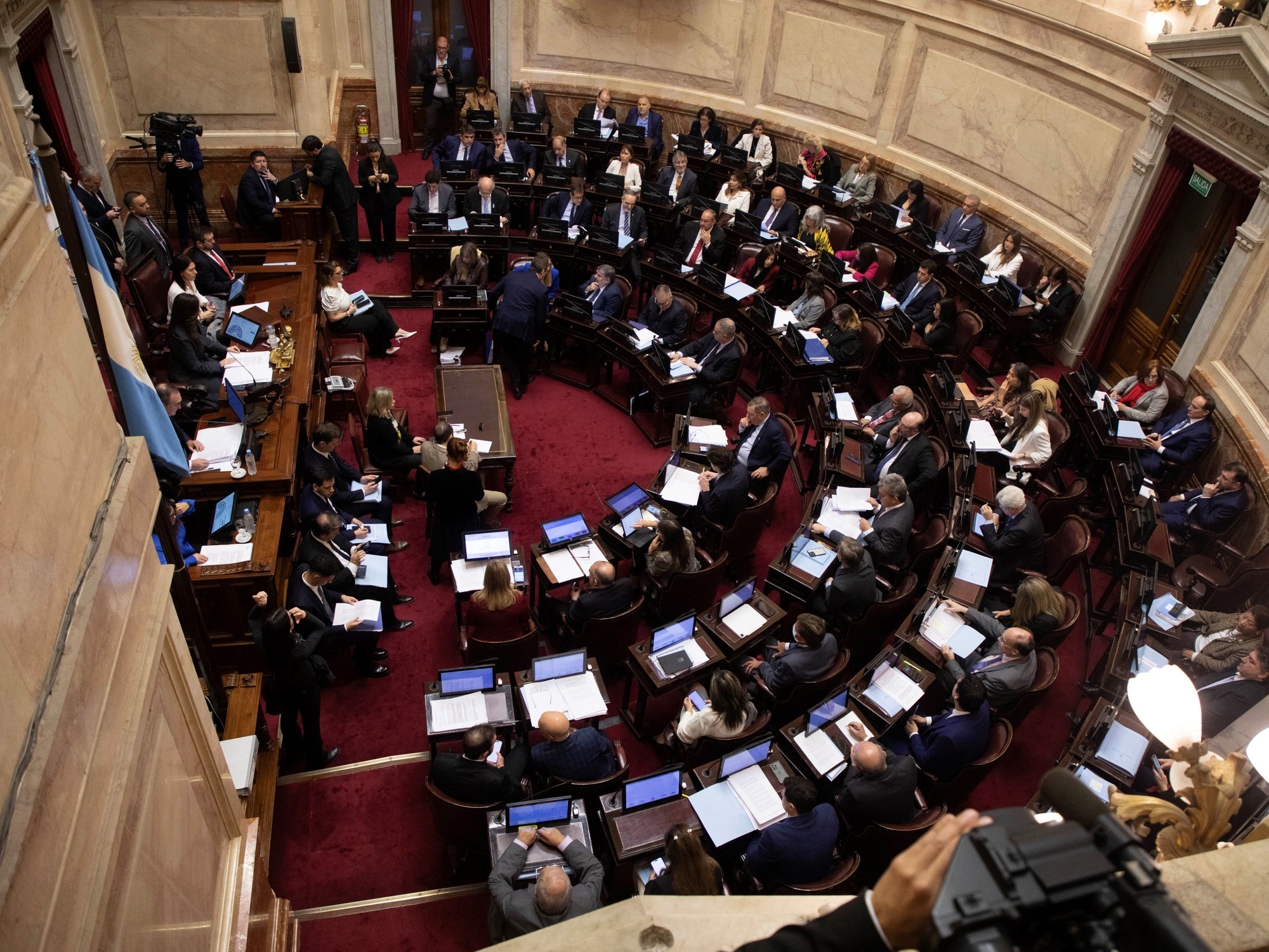 Kirchnerisme in de Senaat probeert ook de privatisering van Aysa te beschermen