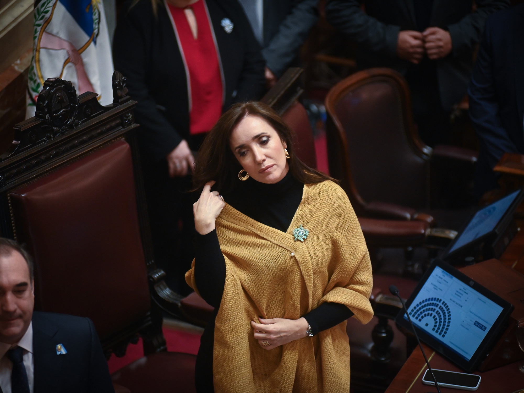 I senatori accusano Villarruel e il governo di usare i loro stipendi per distogliere l'attenzione dalla sconfitta.