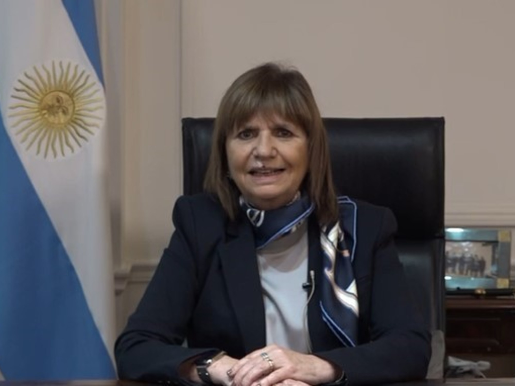 Patricia Bullrich criticou o kirchnerismo pela divulgação de gravações de áudio e confirmou que elas foram gravadas na Casa Rosada e na Câmara dos Deputados.