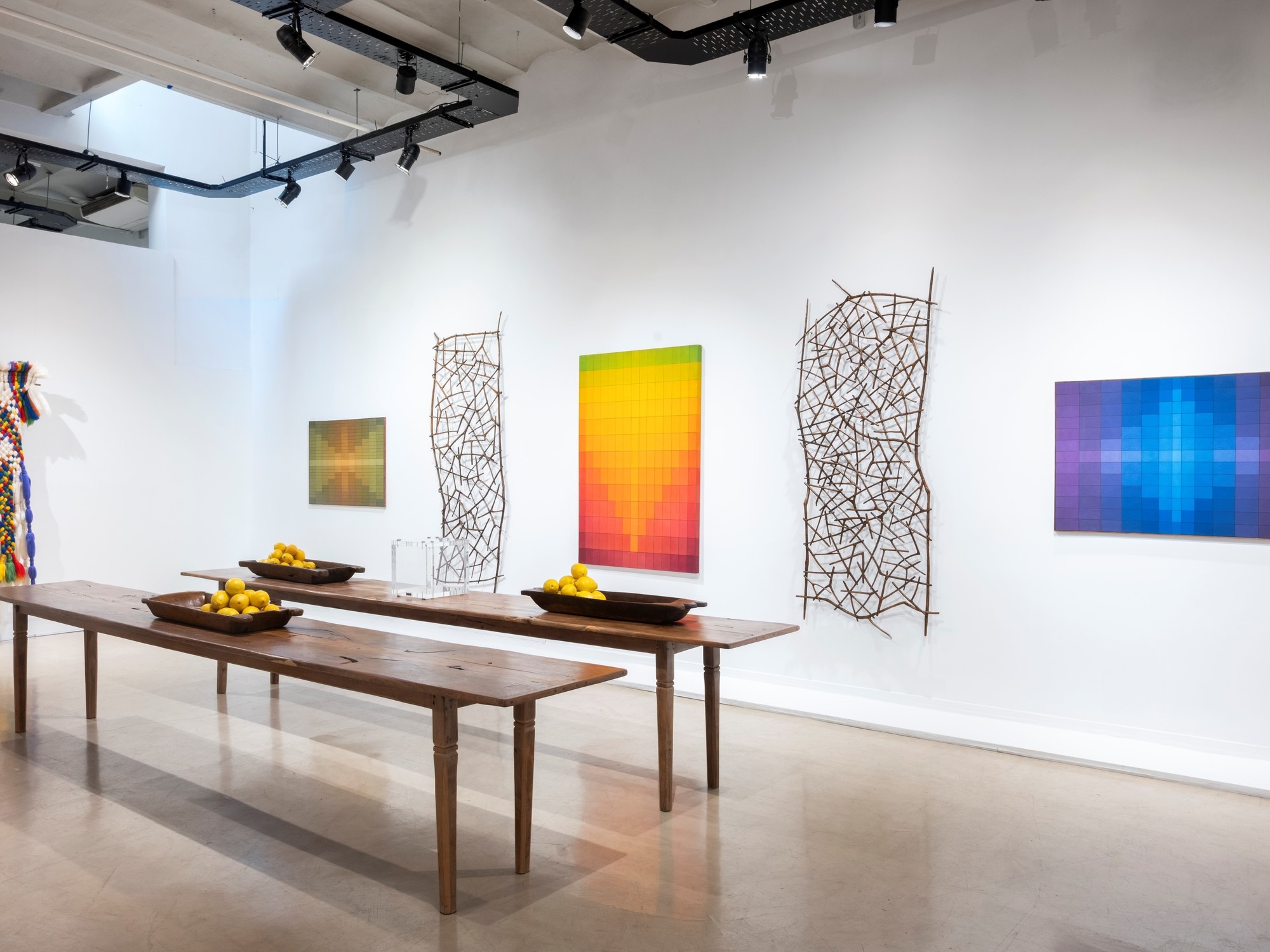 In de galerie vruchtbare kruispunten met traditie