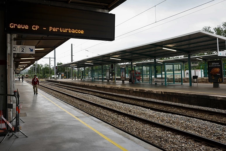 Lo sciopero della CP ha cancellato il 16,1% dei treni fino alle 19:00