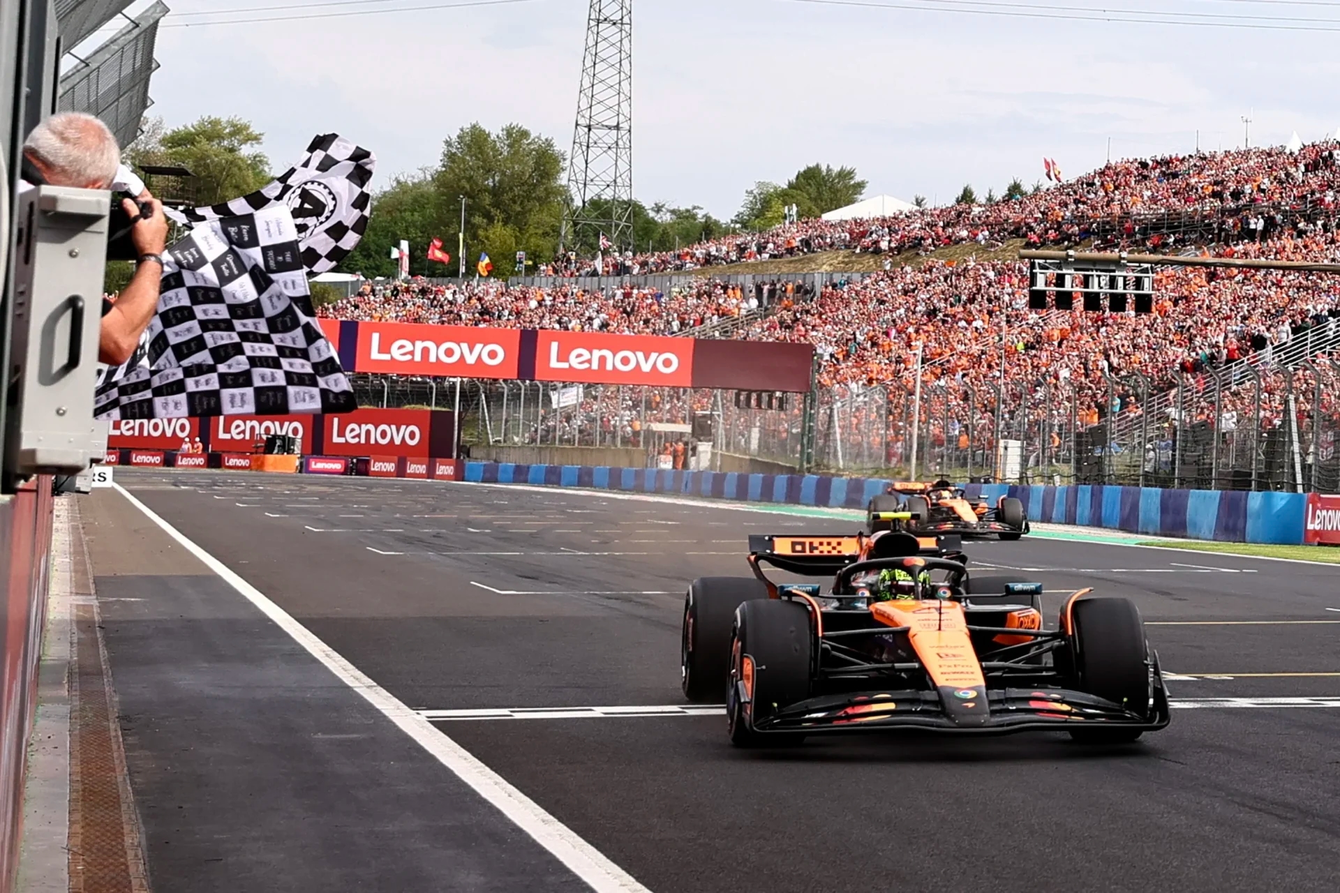 Lando Norris remporte le Grand Prix de Hongrie