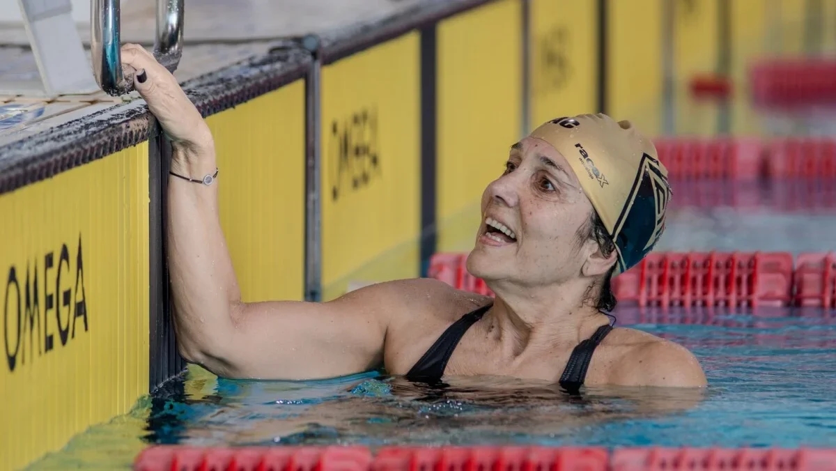 Masters mostraram como se faz nas piscinas de Coimbra