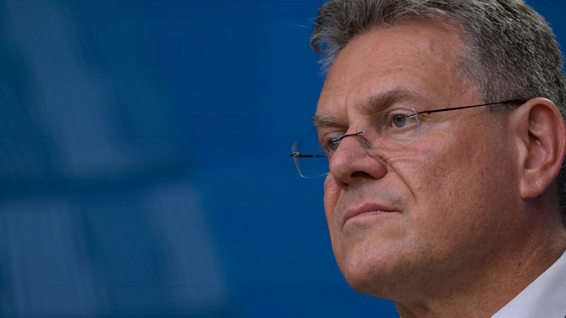 Šefčovič: Handelsabkommen mit USA hat sicherheitspolitische Dimension