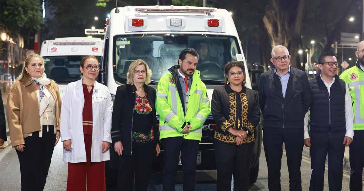 Para CDMX las ambulancias son imprescindibles: Brugada