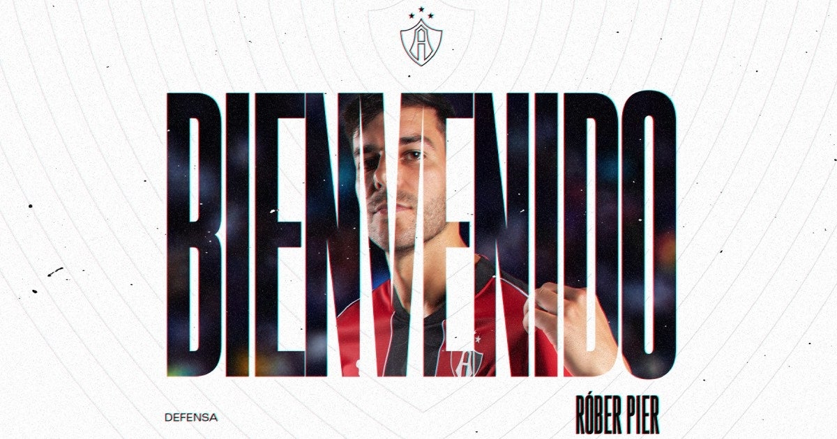 Robert Pier è un nuovo giocatore dell'Atlas in vista della Liga MX e della Coppa di Lega