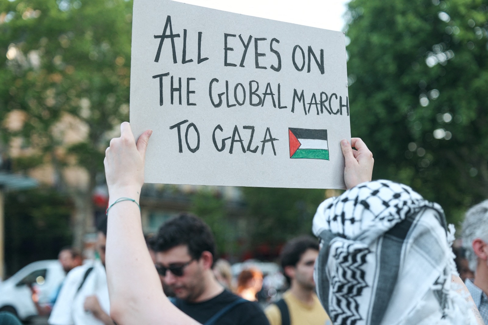 "They came back with batons": a CGT railway worker arrested by the Egyptian army before joining the "Global March to Gaza"