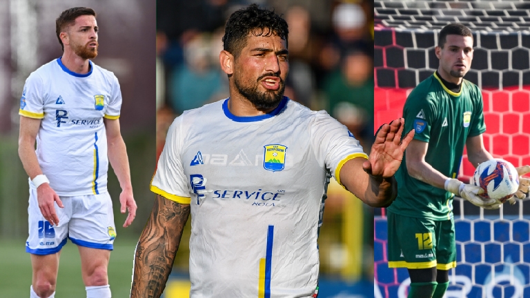 The retreat begins: Martino restarts with the Ischian block. Talamo goes to Acerrana, Rizzuto goes to Serie C.