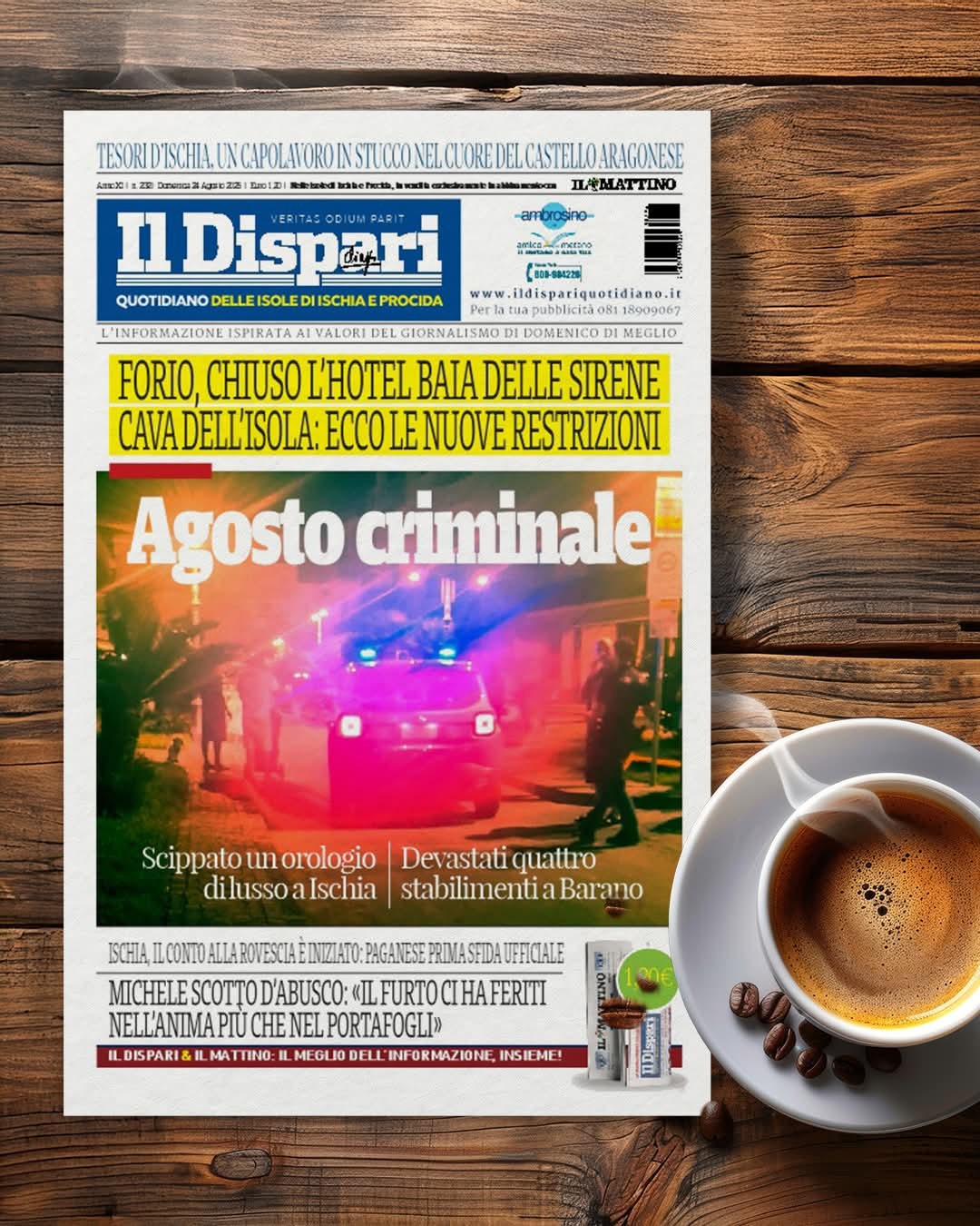 Newsstand. Criminal August