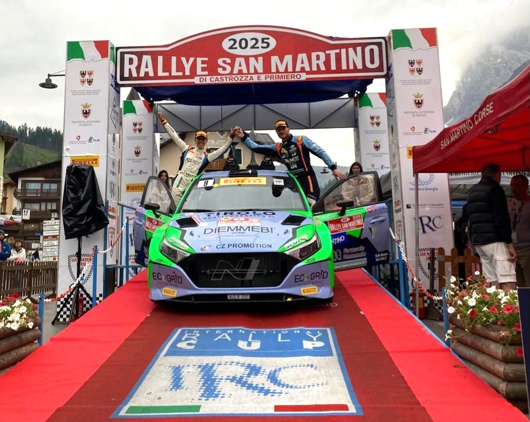 Excelente segundo lugar para Friulmotor e Filippo Bravi de Udine no Rallye San Martino