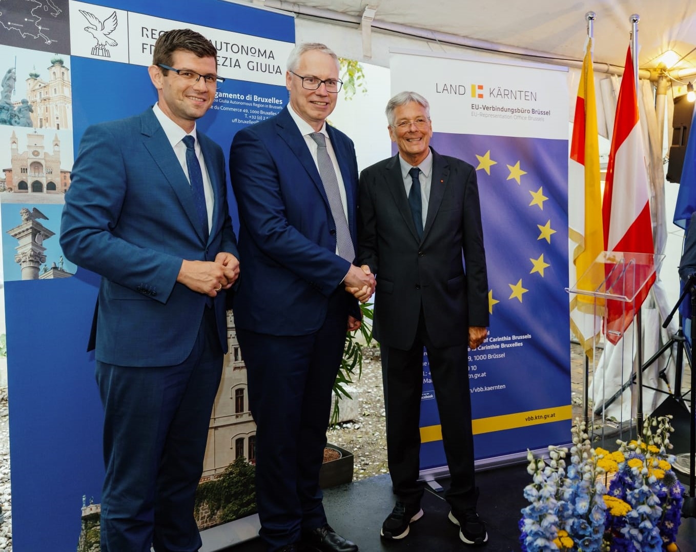 Bruxelles, la coopération FVG-Carinthie toujours plus étroite