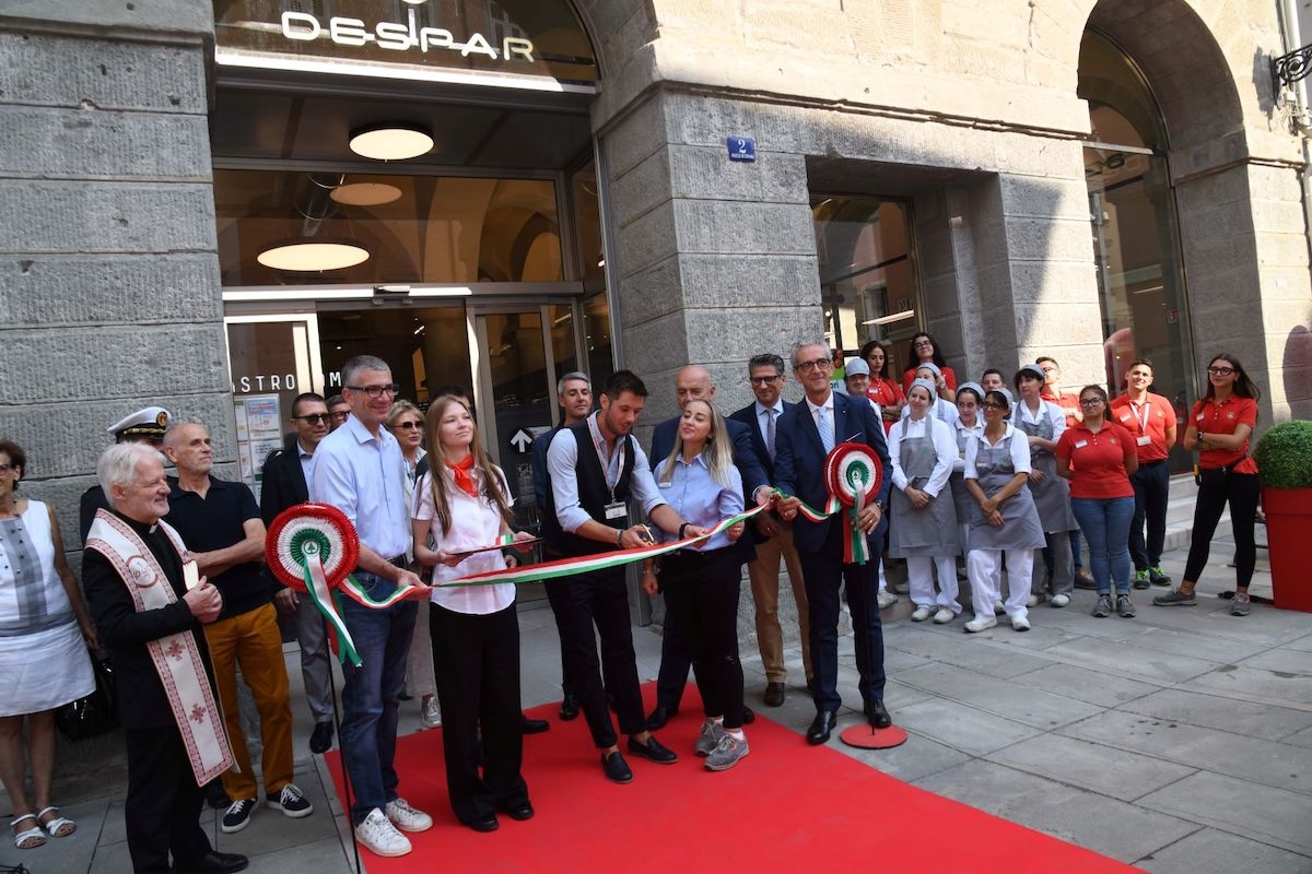 A new Despar store opens in Trieste. Roberti: "More jobs in the city."