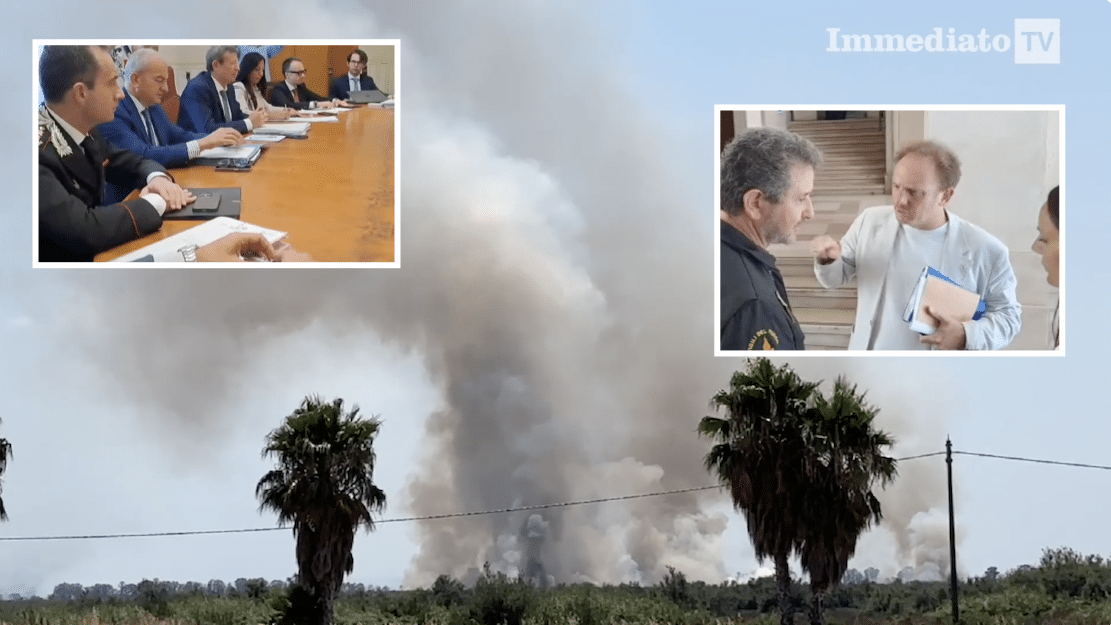 Manfredonia'daki yangınlar, Valilikte tartışılıyor. Belediye Başkanı La Marca daha fazla kaynak ve önlem çağrısında bulunuyor.