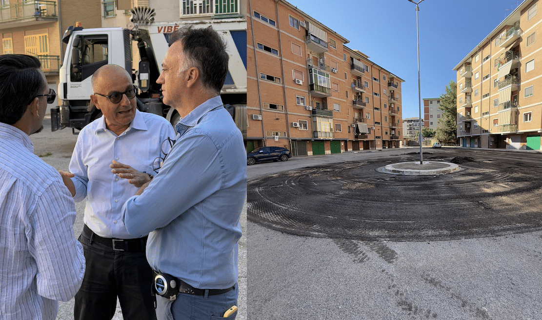 Extraordinária manutenção rodoviária em Foggia, iniciadas as obras na Piazzale Don Bosco.