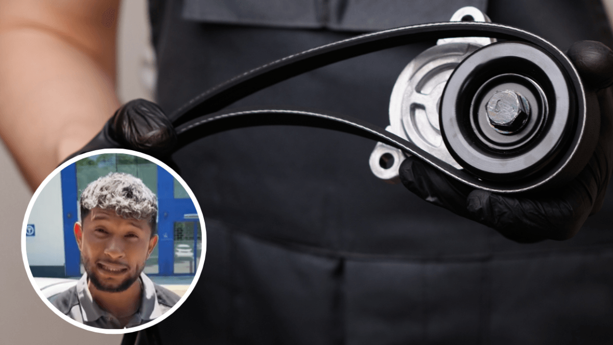 Edward de los Santos, mechanik: „Za każdym razem, gdy uruchamia się silnik, pasek pomocniczy jest naprężany, a dzięki systemowi Start & Stop może się to zdarzać nawet 60 razy dziennie”.