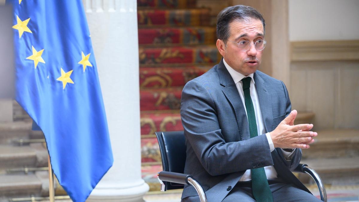 José Manuel Albares: "Espanha defende os mesmos valores em Washington e Pequim"