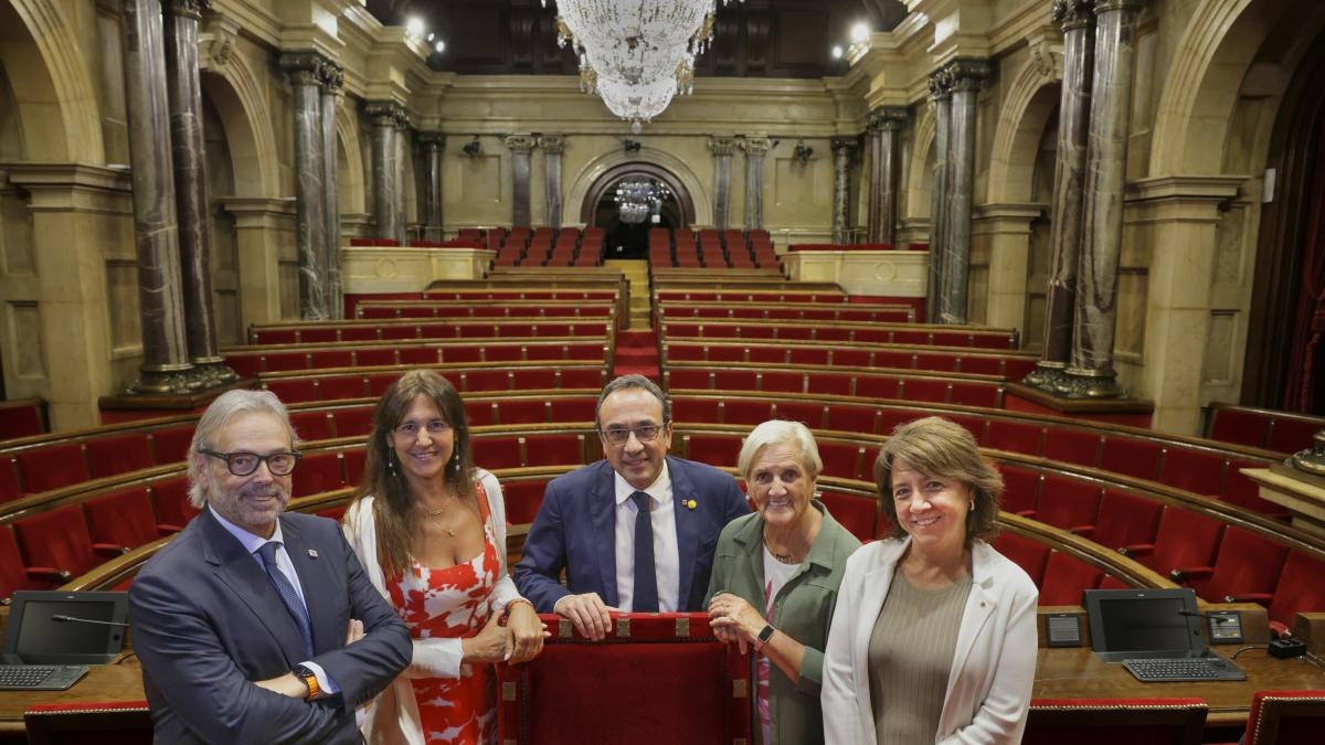 Os presidentes do Parlamento elegem a sua Diada
