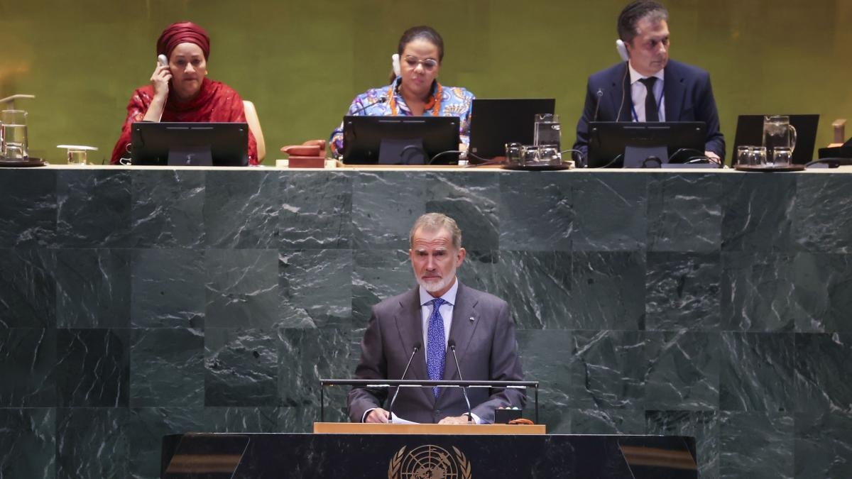 "Stop het bloedbad in Gaza", zegt de koning tegen Israël bij de VN