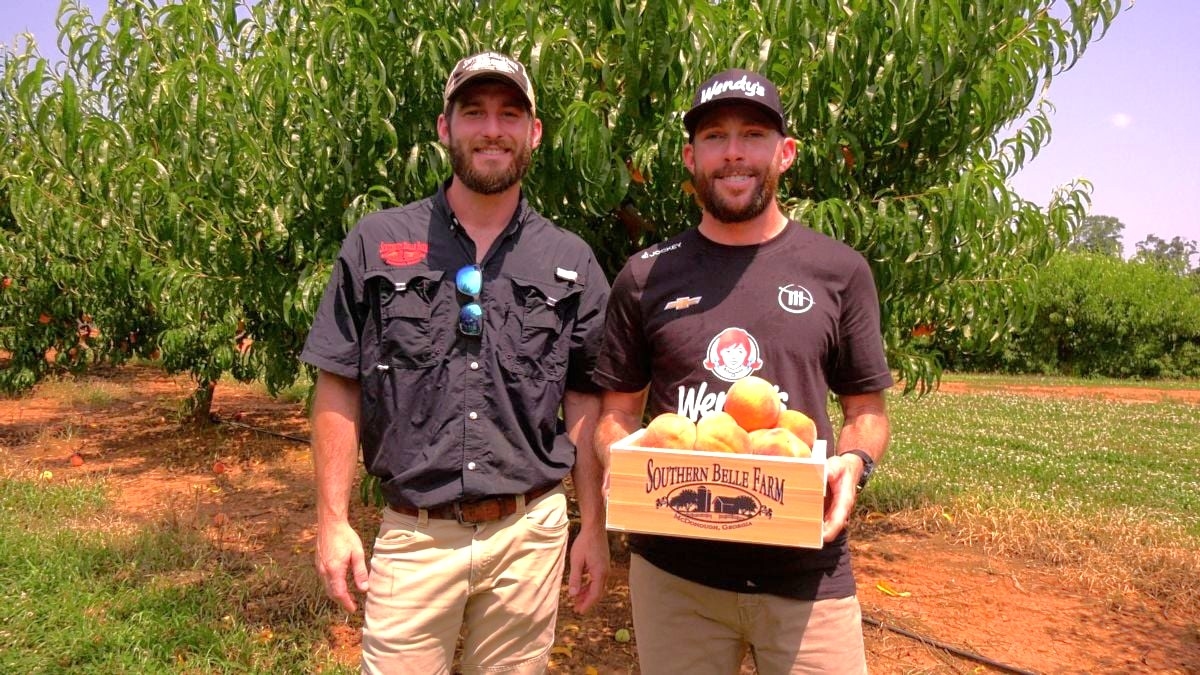 ROSS CHASTAIN’S RACING AND AGRICULTURE PASSIONS COME TOGETHER IN TOUR OF SOUTHERN BELLE FARM