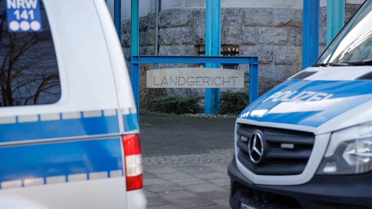 Relación con el proceso por asesinato: herido tras tiroteo frente al Tribunal Regional de Bielefeld