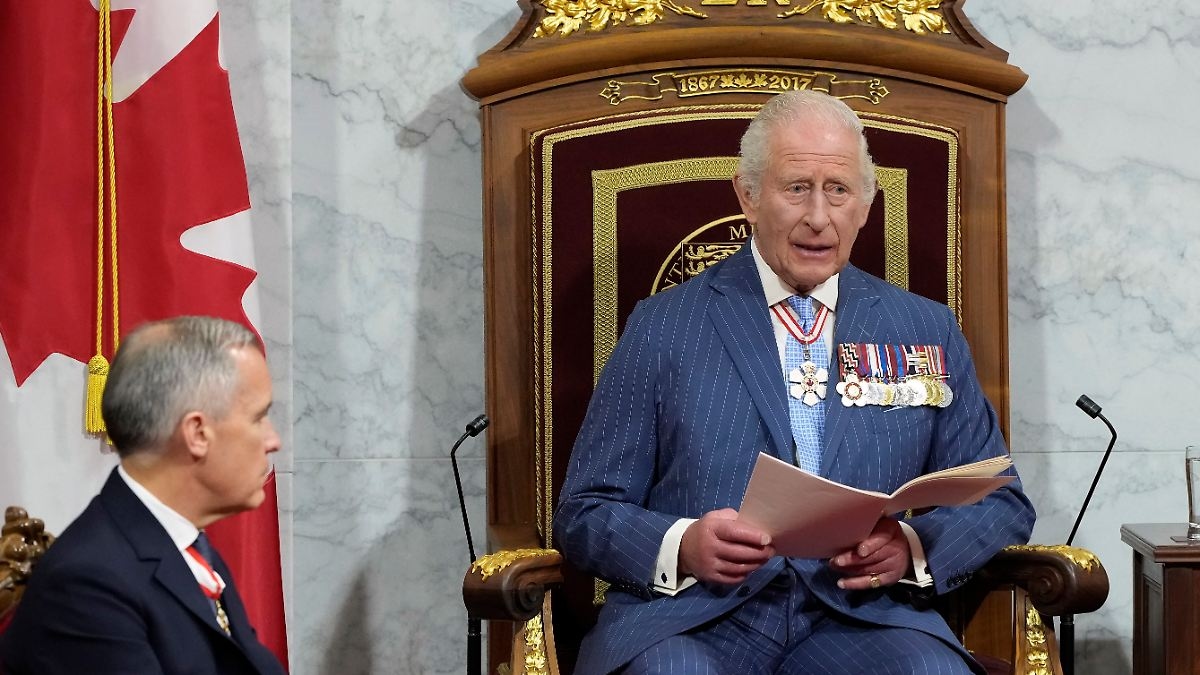 Very rare ceremony in Canada: Charles: "Since the World War, the world has never been so dangerous"