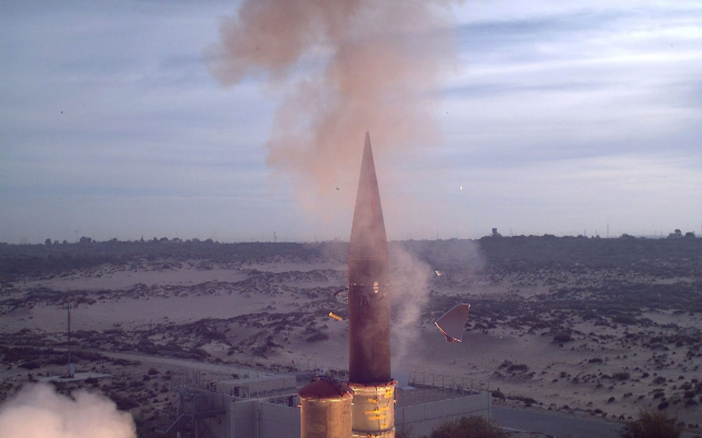Armaments from Israel | Air Force General takes delivery of first parts for Arrow 3
