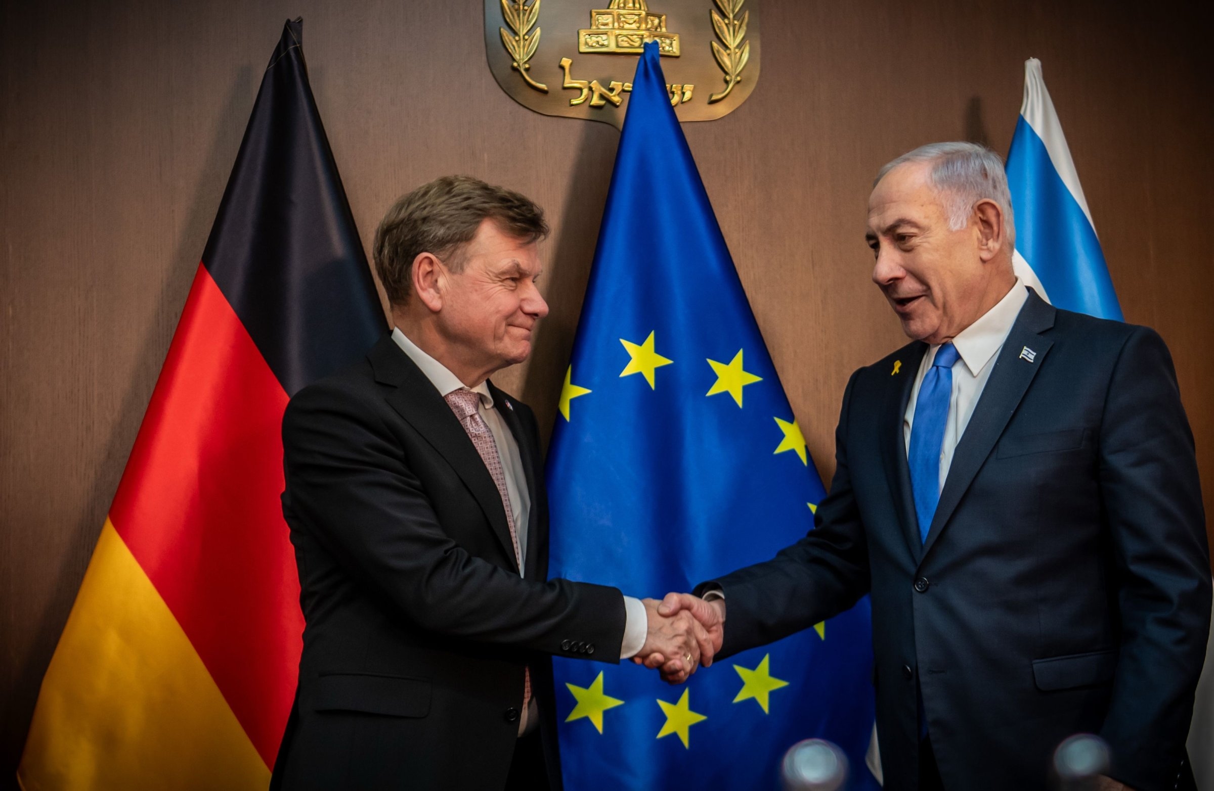 Wadephul in Israel | Wadephul trifft per Haftbefehl gesuchten Netanjahu