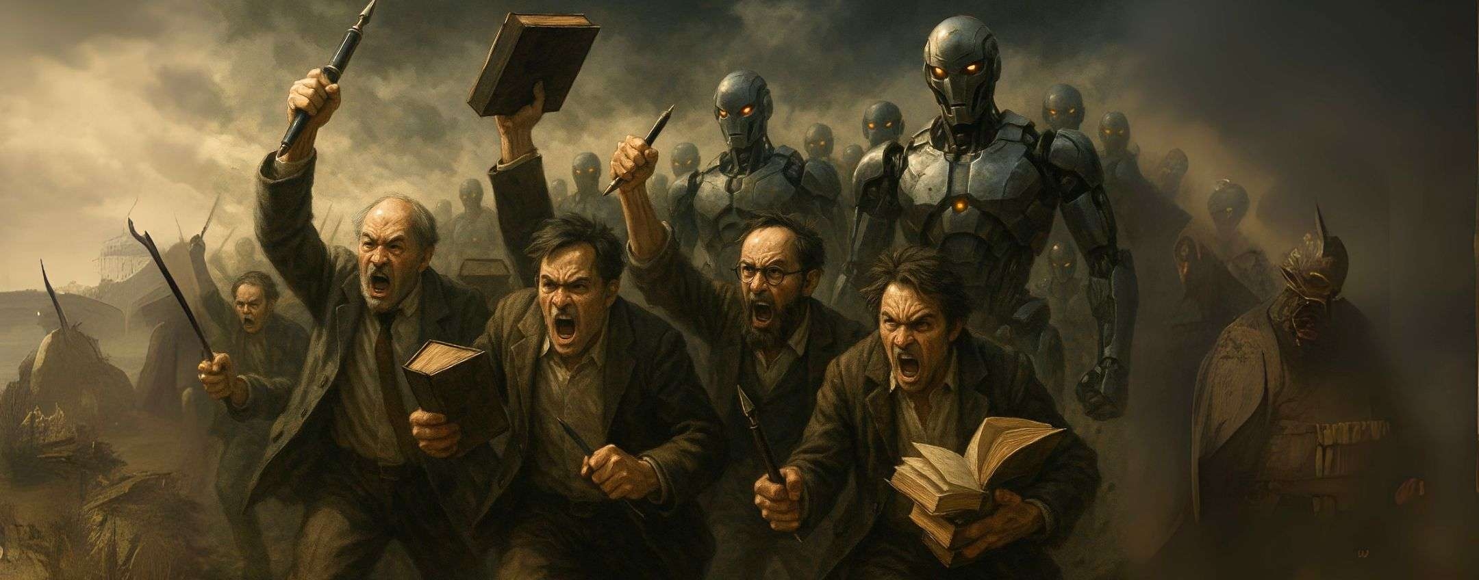 AI is killing literature, the writers' revolt