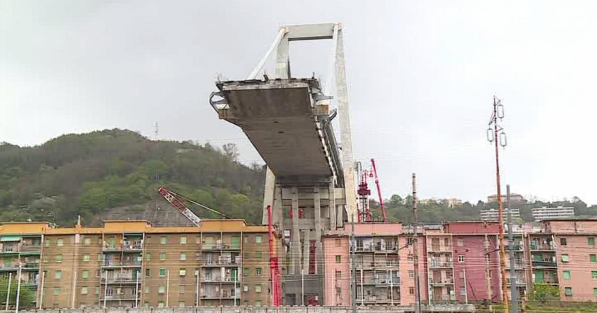 The Morandi Bridge collapsed seven years ago, killing 43 people.
