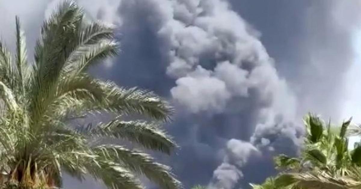 Bombings on the WHO in Deir el Balah, the video