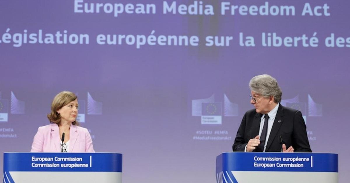 De Media Freedom Act is van kracht: de EU staat klaar om alle middelen te gebruiken om deze te handhaven.