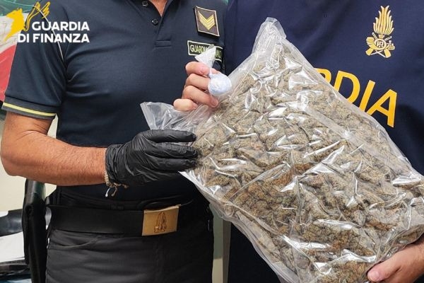 Drug dealing in Giarre, raid by the Guardia di Finanza: 11 people under investigation, including minors among the customers.