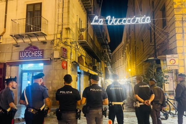 Palermo: Major joint operation against illegality and petty crime