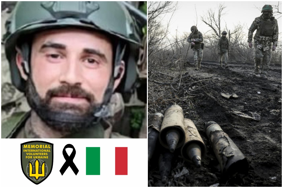 Another Italian dies in Ukraine: Luca Cecca volunteered for Kiev in the war against Russia.