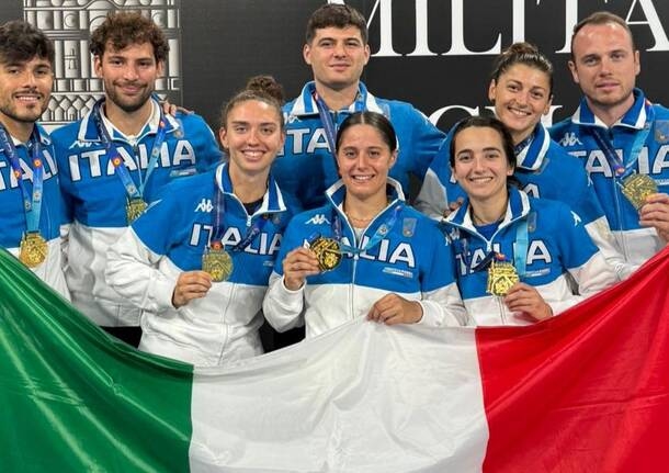Fencing - Military World Fencing Championships: Maccagno and Marzani win gold in Seville - - Varese News