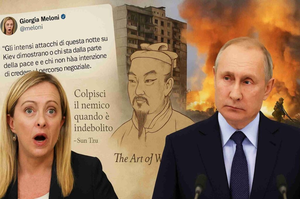 Il tweet della Meloni: retorica o realismo?